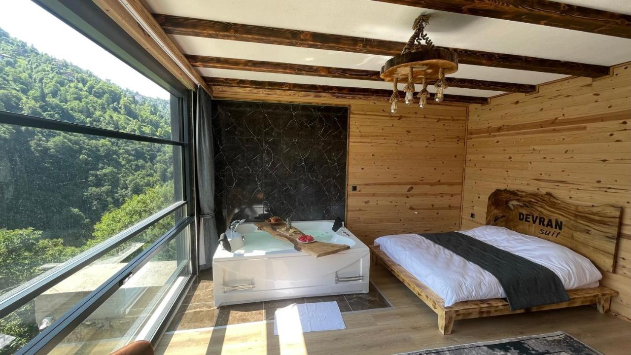 Devran Aparthotel Çamlıhemşin Exteriör bild