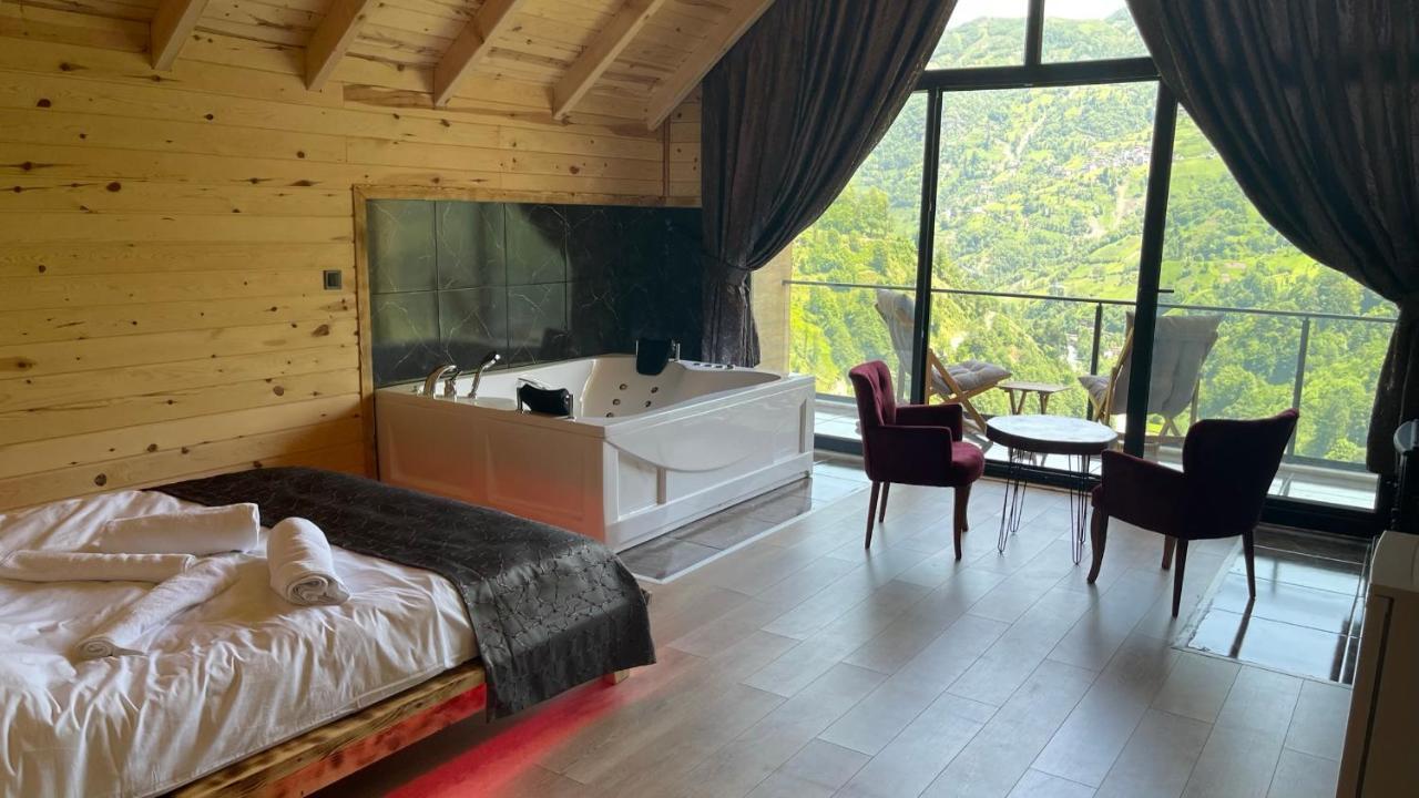 Devran Aparthotel Çamlıhemşin Exteriör bild